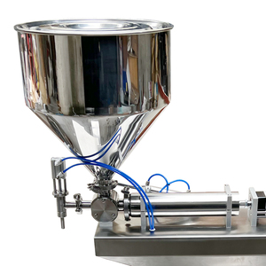 Pneumatic Single-head Paste Filling <b>Machine</b> with Vertical Frame, Honey Shampoo Sauce Filling <b>Machine</b> - Product Image 6
