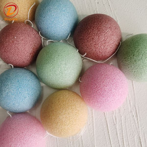 Esponjas Konjac naturales Esponjas de limpieza de carbón de bambú para limpieza <span class=keywords><strong>facial</strong></span> Suave y exfoliación Esponja de limpieza <span class=keywords><strong>facial</strong></span> - Product Image 4