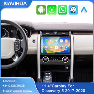 Para Navihua nuevo diseño 11,4 ''<span class=keywords><strong>Android</strong></span> Car Radio GPS navegación Multimedia Carplay Auto Headunit para Land Rover DSP tablero - Product Image 2