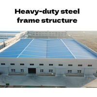 Nave Industrial Prefabricada de Acero, Galvanizada en Caliente, Estructura Resistente, Construcción Rápida