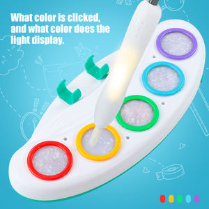 Kinder Schilderij Graffiti Kunst Pen Kleurrijke Gloeiende Magische Pen Met Muziek Leuk Tekentafel Voor Verjaardagscadeaus - Product Image 4