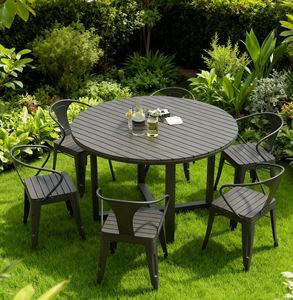 Fabriek Groothandel Moderne Eenvoudige Waterdichte Zonnebrandcrème Restaurant Patio Eettuin Buitentafel - Product Image 6