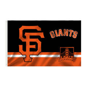 ธงเบสบอลพิมพ์ดิจิตอลแบนเนอร์ทีมยักษ์ใหญ่ของทีมซานฟรานซิสโก3x5ft กำหนดเอง - Product Image 4