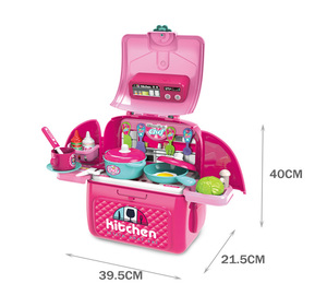 Jouets de cuisine pour jouer à faire semblant, Little Talent Toys, ensemble de cuisine 2 en 1 pour filles, jouet pour enfants - Product Image 4