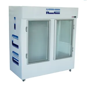 Merchandise Freezer Indoor Ice Merchandiser Bagged Ice Freezer