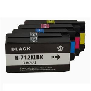 BOMA.LTD Compatible con HP712 712 712XL Cartucho de tinta completo <span class=keywords><strong>para</strong></span> plóteres <span class=keywords><strong>HP</strong></span> <span class=keywords><strong>Designjet</strong></span> T650 T210 T230 <span class=keywords><strong>T250</strong></span> T630 - Product Image 2