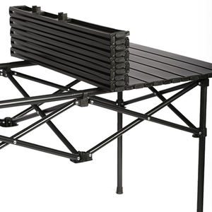 <span class=keywords><strong>Table</strong></span> de pique-nique ultralégère E-RIKE 150kg <span class=keywords><strong>Table</strong></span> réglable <span class=keywords><strong>pliante</strong></span> de <span class=keywords><strong>camping</strong></span> en acier pliable pliable robuste avec rangement - Product Image 3
