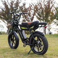 Vélo de montagne électrique EU UK Koolux X9PRO 48W avec deux batteries au lithium 31,2 Ah, pneus larges de 20 pouces, frein à disque, suspension avant, application NFC