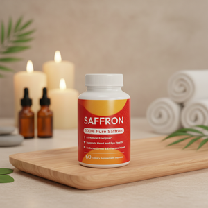 Saffraan Kruidensupplement <span class=keywords><strong>Capsules</strong></span> (60 stuks) Volwassenen - Antioxidanten Gezondheid Aangepaste Kruiden Vegan <span class=keywords><strong>Moringa</strong></span> Blad Capsule OEM&OBM - Product Image 3