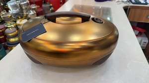 Olla Térmica de Gran Capacidad <span class=keywords><strong>al</strong></span> por Mayor, 4L, 5L, 6L, Plato Aislado para Servir, Cazuela con Cuerpo Redondo Aerodinámico - Product Image 4