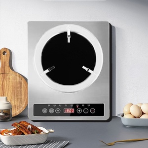 Placa de Inducción Portátil Eléctrica de 2000W con Control Táctil, 2 Quemadores, Superficie de Acero Inoxidable Impermeable, Calentamiento Rápido, 24 Energías - Product Image 1