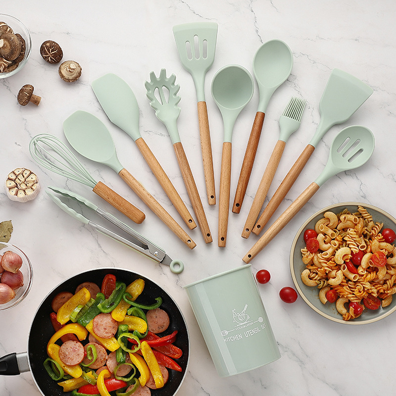 Mint green 12-piece set-1050g