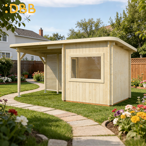 Sauna Moderna de Madera Maciza para Interiores, de Madera de Hemlock, para 4 Personas, Sauna de Madera para Exteriores, para 4-6 Personas, Fabricante de Saunas Modernas para Exteriores - Product Image 2