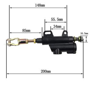 Pompe de <span class=keywords><strong>frein</strong></span> hydraulique à maître <span class=keywords><strong>cylindre</strong></span>, pour la plupart des modèles de 50cc, 70cc, 90cc, 110cc ou 125cc, pour motocross - Product Image 1