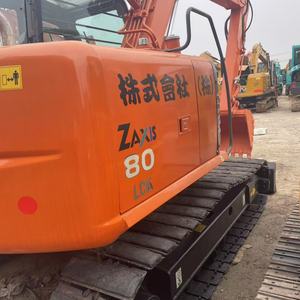 Prix bas, excavatrice sur chenilles d'occasion Hitachi ZX80 fabriquée au Japon, pelle de 8 tonnes, Zaxis 80, pelle sur chenilles en stock - Product Image 2