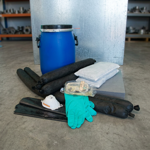 TTAKE Universal Spill Kits 137 Lt Absorption Capacity for Approved Cylindrical Polyethylene Containers for <b>Drums</b> Pails Barrels - Product Image 3