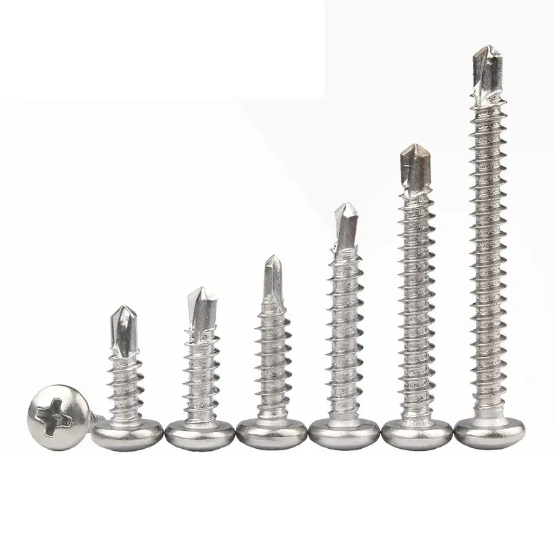 Sample free Top quality stainless steel self drilling screw Factory price SS304 SS316 self drilling screws