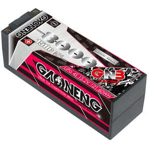 GNB GAONENG 8000MAH 4S 4S2P 15.2V 150C แบตเตอรี่ลิเธียมโพลิเมอร์แบบแข็ง 5 มม. สำหรับรถบังคับวิทยุ ขนาด 1:8 รถแข่ง RC LiHV HV - Product Image 2