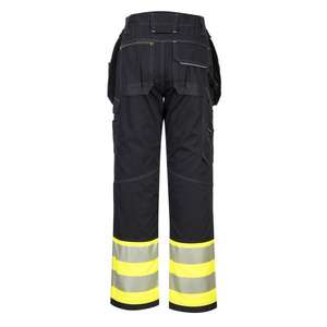 PORTWEST - PW307YBR40 PW3 <b>High</b> visibility class 1 Holster yellow/black <b>trouser</b> - EAN 5036108349470 HI-<b>VIS</b> WORKWEAR - Product Image 2