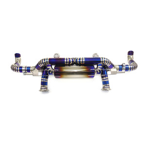 Sistema de Escape Catback de <span class=keywords><strong>Titanio</strong></span> Edición Norteamericana para Audi R8 V10 5.2L 2022+ OUCHI con Válvula y Silenciador, Piezas de Rendimiento Automotriz - Product Image 1