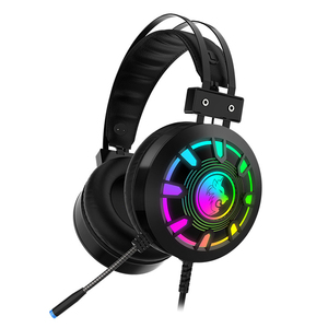 Casque de jeu 7.1 canaux à LED avec son externe USB, casque de jeu pour PC et <span class=keywords><strong>PS4</strong></span>, fabriqué en Chine - Product Image 1