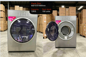 <span class=keywords><strong>Lavadora</strong></span> de Carga Frontal Personalizable OEM de 15 kg con Inversor Inteligente y Tambor de Acero Inoxidable, Suministro de Fábrica - Product Image 1