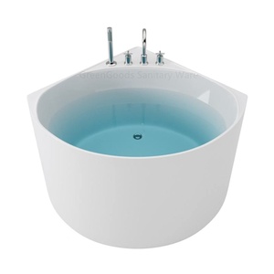 <span class=keywords><strong>Baignoire</strong></span> autoportante en acrylique blanc transparent italien, profonde, pour salle de bain, <span class=keywords><strong>baignoire</strong></span> standard - Product Image 1