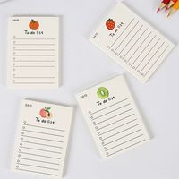 50 feuilles de blocs-notes blocs-notes non collants petit bloc-notes ligné en papier simple face imprimé pour l'écriture bureau de travail scolaire