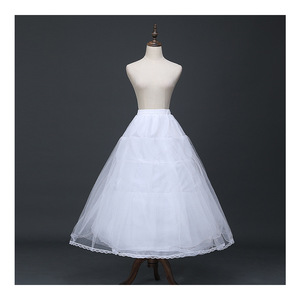 Vente en gros de robe de <span class=keywords><strong>mariée</strong></span> jupe tutu <span class=keywords><strong>jupon</strong></span> <span class=keywords><strong>cerceau</strong></span> nouveau <span class=keywords><strong>jupon</strong></span> demi-taille 3 cerceaux Stock promotion demi-taille <span class=keywords><strong>jupon</strong></span> - Product Image 5
