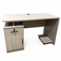 Bureau de bureau moderne modulaire personnalisable avec tiroir de rangement verrouillable, idéal pour hôtels, écoles et villas (OEM/ODM, approvisionnement en gros)