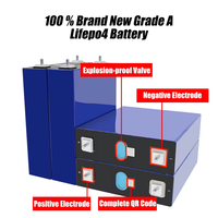 LF230 Lifepo4 baterai Lithium Ion, sel baterai 3.2V 50Ah 100AH 150Ah 230ah 280ah 300ah Grade A prisma Lifepo4 3.2V EVE pack