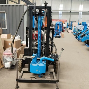Machine rotative de forage de puits d'eau de noyau de tracteur hydraulique portatif petite bon marché pour le forage de mine avec des composants de moteur de pompe - Product Image 3