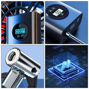 Compresor de Aire Portátil para Neumáticos de Coche, Inflador de Bicicletas con Logotipo Personalizado, Venta al Por Mayor - Product Image 4