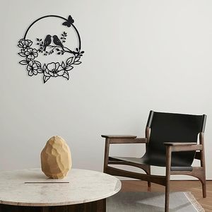 Décoration murale de découpe laser en forme d'<span class=keywords><strong>oiseaux</strong></span> pour décoration murale de salon - Product Image 3
