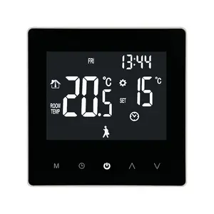 Msthermic layar Lcd digital thermostat wifi, rumah termostat pintar untuk pemanas air listrik gas boiler pemanas lantai