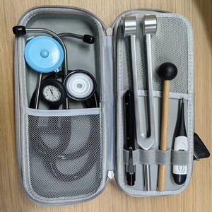 Kit de <span class=keywords><strong>Stéthoscope</strong></span> Médical Portable Multifonctionnel pour Usage Domestique avec Étui pour Infirmières/Médecins - Product Image 3