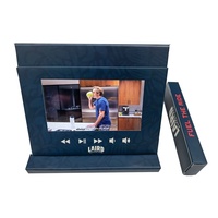 Brochure vidéo LCD personnalisée, écran vidéo de 10 pouces pour la promotion
