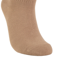 Chaussettes courtes blanches tendance pour femmes, confortables, respirantes, avec broderie personnalisée, bordure tricotée antidérapante, écologiques