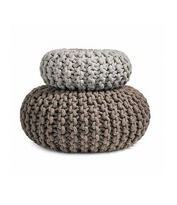 Pouf ottoman en jute style bohème, tissé à la main, coussin de sol en jute naturel, repose-pieds décoratif pour salon, chambre, hôtel, vente en gros - Product Image 3