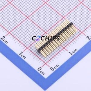 X1321WV-2x14J-C30D23 Pin Header Through hole Component (THT),P=1.27mm Connector 2x14P 1.27mm 1.27mm Pin Header - Product Image 1