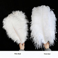 Plumes d'autruche en vrac 10-80 cm pour centres de table de mariage, arrangements floraux artificiels, décoration DIY