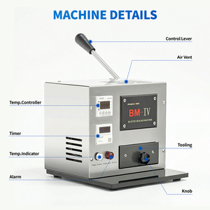 Máquina Selladora de Blíster Semiautomática de Laboratorio BM-IV para Empaque Manual de Tabletas y Cápsulas de Aluminio contra PVC - Product Image 4