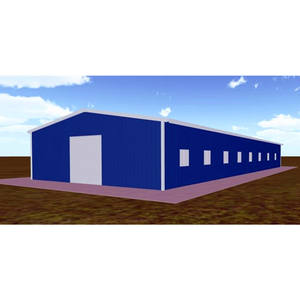 ชุดสร้างเสาเหล็กโรงนาเสาโลหะอาคารโครงสร้างโรงนาเหล็กสำเร็จรูปสำเร็จรูปสร้างขึ้นใหม่ - Product Image 4