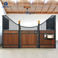 JHorse - Boîte de rangement avant pour écurie de chevaux, style luxe, en métal thermolaqué