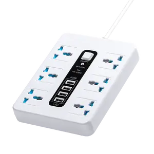 Vendita calda della presa di espansione della scheda di potenza USB multi-funzione scheda presa di alimentazione a 6 posizioni