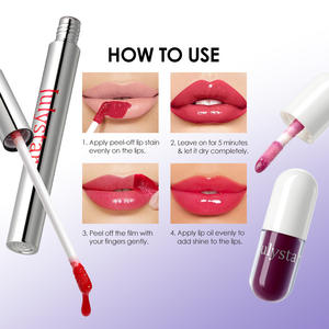 Gloss à lèvres mat velouté hautement pigmenté imperméable, gloss à lèvres brillant effet miroir, ensemble de gloss à lèvres - Product Image 6
