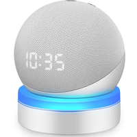 Nuevo Altavoz Inalámbrico Alaxe con Soporte de Pared, Inserción de Tarjeta de Tela, Altavoz Pequeño de Escritorio, Mini Subwoofer