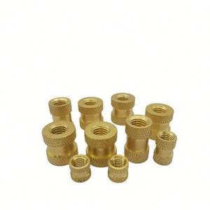 เม็ดมีดเกลียวทองเหลืองความแม่นยำสูง ระดับ 4.8 6.8 แบบล็อคตัวเอง เกลียวเต็ม M2.5 M3.5 หัวหกเหลี่ยมแบบมีลาย สำหรับพลาสติก - Product Image 3