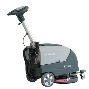 New Condition 24V Mini Industrial Handheld Scraper Brush Automatic Ride Floor <b>Scrubber</b> Burnishing Hand Push Floor <b>Scrubber</b> Floor - Product Image 3