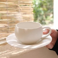 Ensemble tasse à thé et soucoupe en céramique fine blanche, vente en gros, pas cher ; Ensemble tasse à café et soucoupe en porcelaine, vente en gros